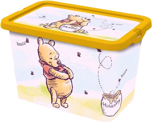 Stor opbergbox met clipdeksel Winnie de Poeh