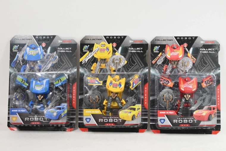 Transformerende robotfiguur (3 varianten)