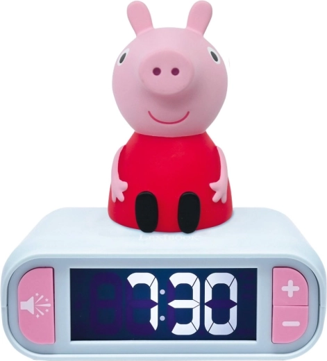 Lexibook wekker Peppa Pig met lichtgevend figuurtje