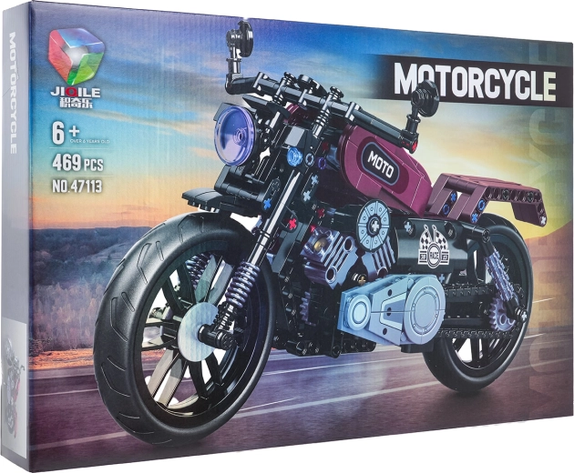 Motorfiets bouwset 469 stukjes