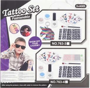 Tattooset met glitters voor kinderen