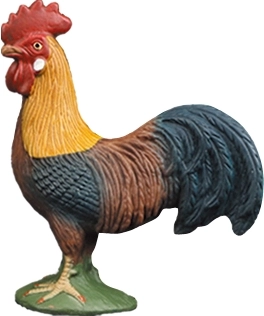 BALULU-figuur van een haan