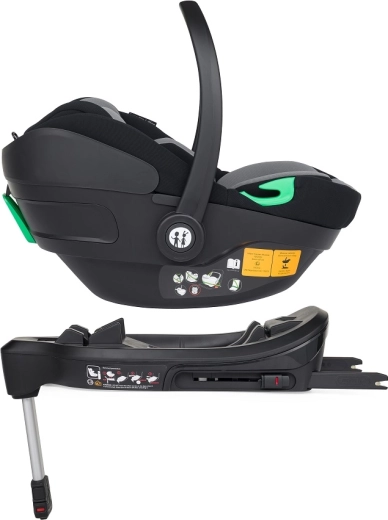 Petite&Mars autostoeltje Core Pro i-Size Black Grey 40–87 cm met ISOFIX-basis