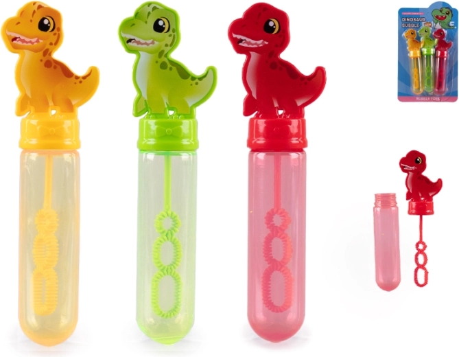 Bellenblaas met dinosaurussen 15 cm – set van 3 stuks