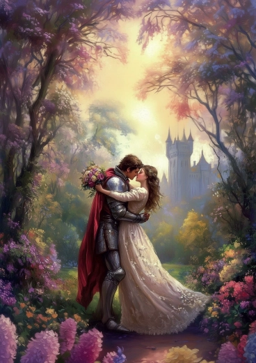 Puzzel Magische lenteliefde 1000 stukjes ART PUZZLE