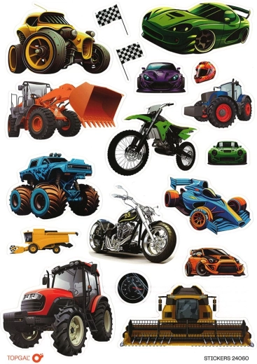 Moto-stickers Topgal Stickers