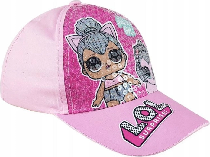 LOL Surprise roze pet met pailletten - 1 stuk