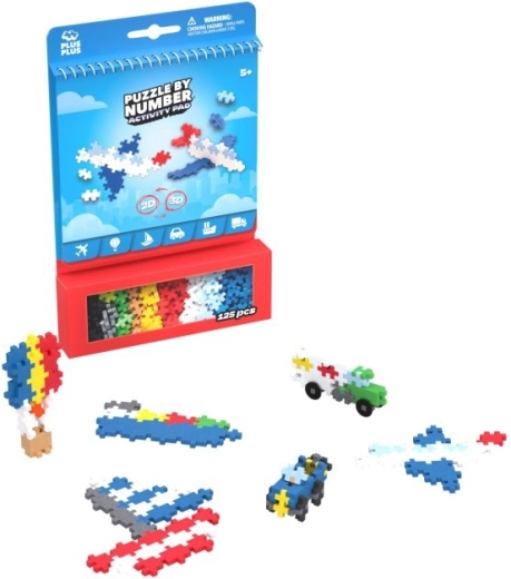 Plus-Plus Activity Transport 2D/3D-bouwset, 125 onderdelen