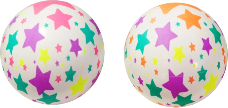 Rubberen bal met sterretjes voor kinderen