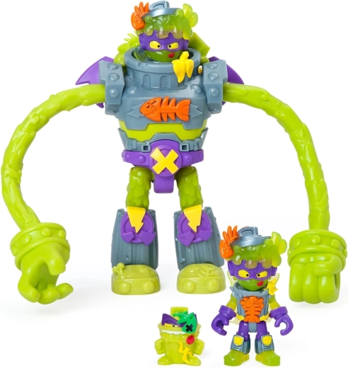 SuperThings Trasher Superbot robot Power Arms figuur Schurken met accessoires