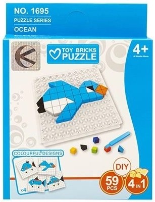 Puzzel – zeedieren (59 stukjes) - 1 stuk