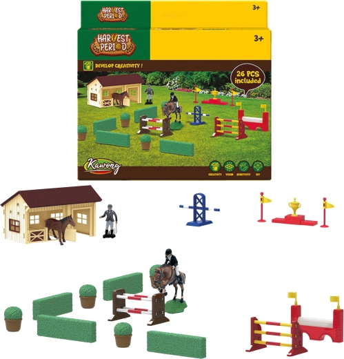 Farm Service ruitersport set Parcours 26 stuks