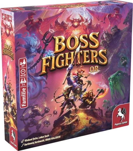 Boss Fighters QR – coöperatief familiespel (nominatie Kennerspiel 2026)