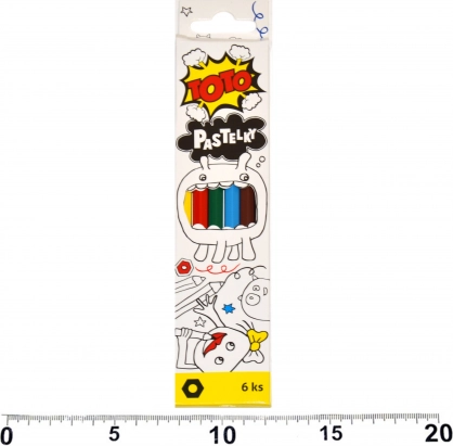 Zeshoekige kleurpotloden 6 st.