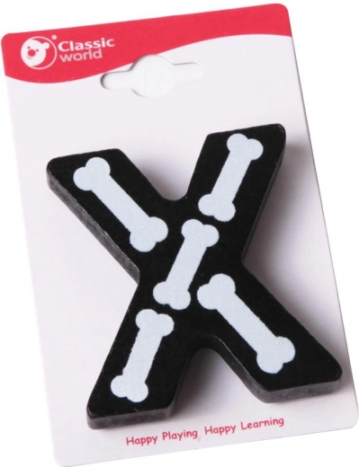 Classic World houten letter X