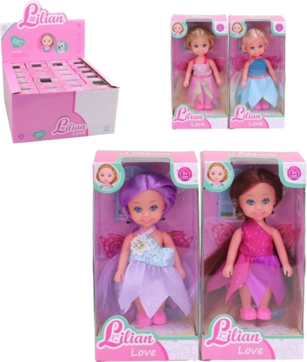 Pop met vleugels 14 cm