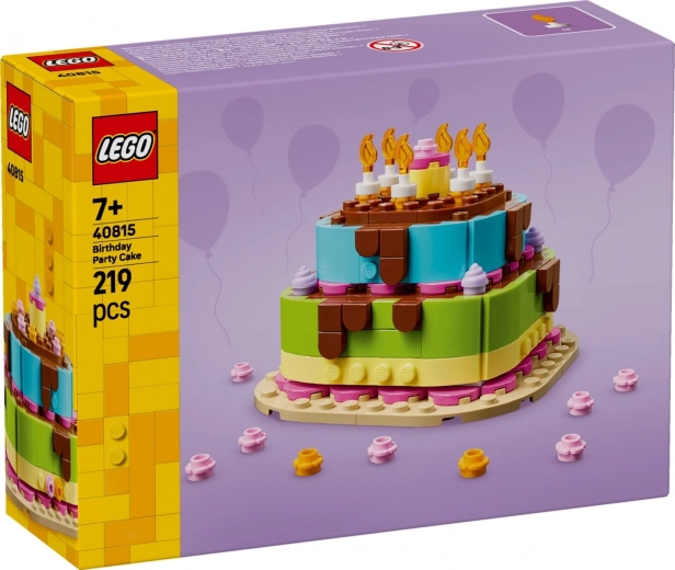 LEGO Iconic taart voor een verjaardagsfeest