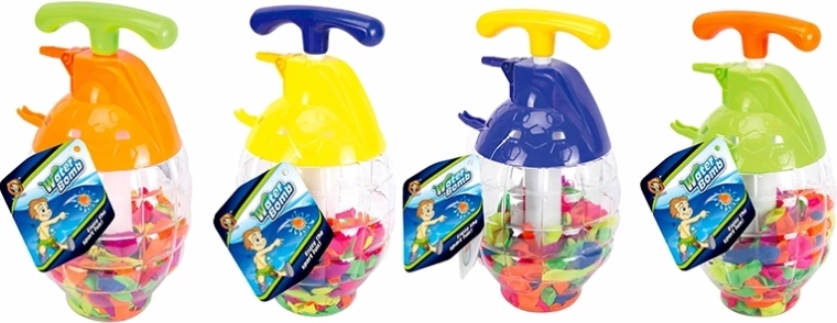 Waterballonnen met pompje 250 stuks