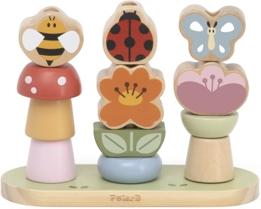 Houten tuintje voor de allerkleinsten