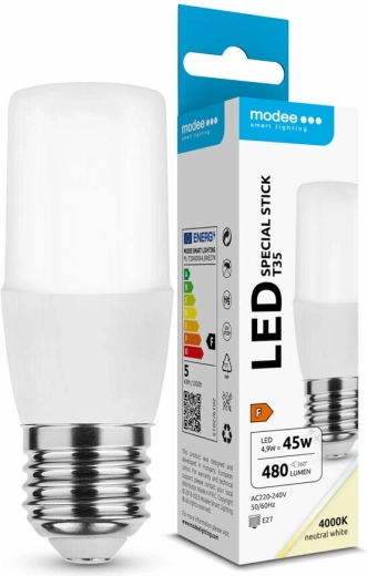 LED lamp Modee Lighting Special Stick T35 4,9 W E27, neutraal wit, 480 lm