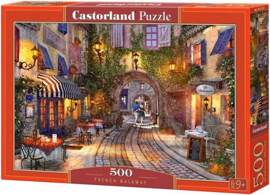 Puzzel 500 stukjes - Franse promenade