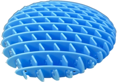 Antistress fidget speelgoed blauw 10 cm