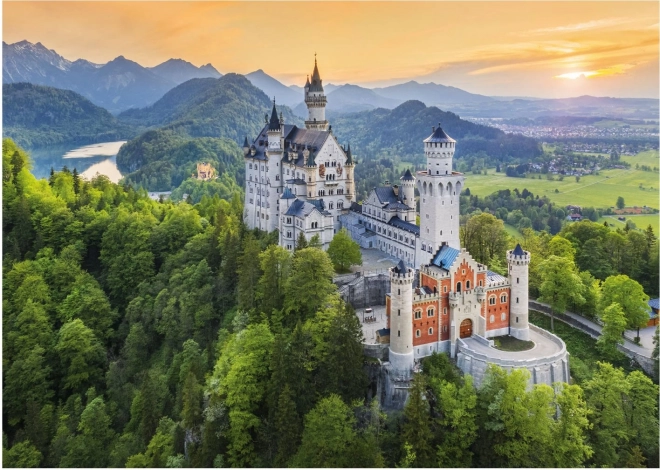 Puzzel Lenteburcht Neuschwanstein 1000 stukjes