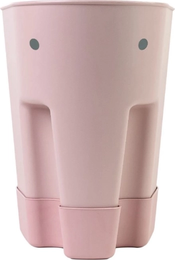 Shnuggle Ellie opbergmandje voor badspeelgoed blush pink