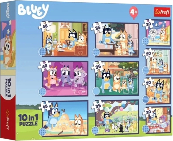 Bluey-puzzel 10-in-1