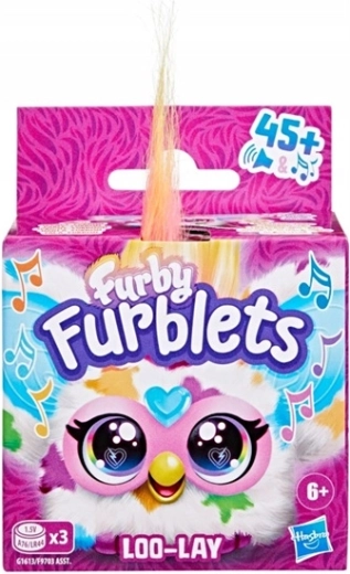 Furby Furblets Loo-Lay interactieve mini knuffel met clip