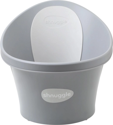 Shnuggle babybadje pebble grey