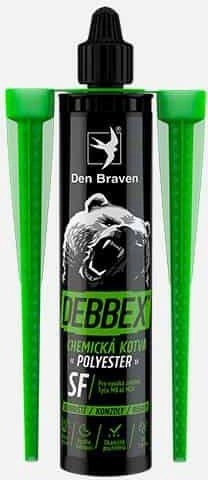 Chemisch anker zonder styreen 300 ml DEN BRAVEN Polyester