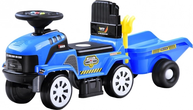 Looptractor met aanhanger en melodieën voor kinderen – Tractor