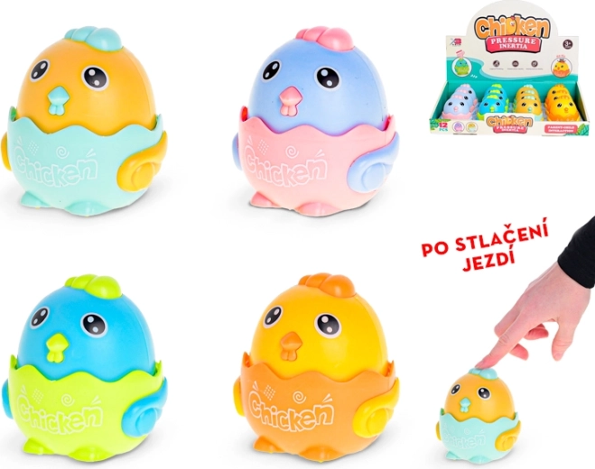 Bewegend kuikentje 7 cm – interactieve speelgoed voor kinderen vanaf 3 jaar