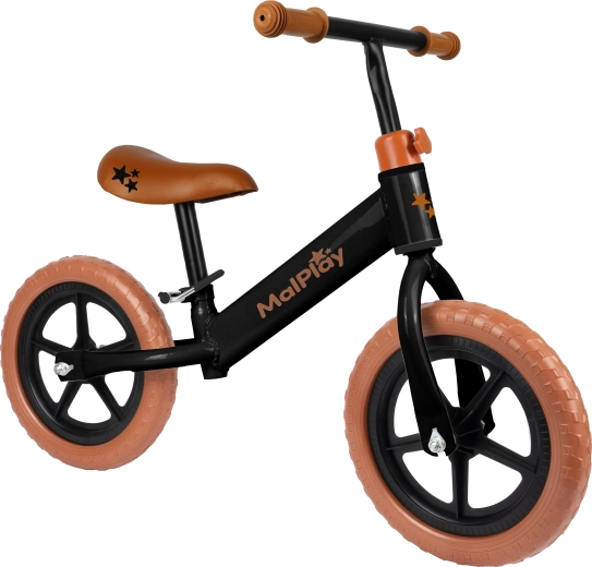 Loopfiets LUWIK zwartbruin