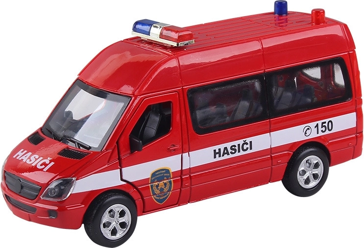 Brandweerauto met geluids- en lichteffecten