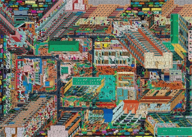 Puzzel Metropolis 2000 stukjes