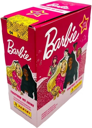 Panini Barbie Together we shine stickers – box met 24 zakjes