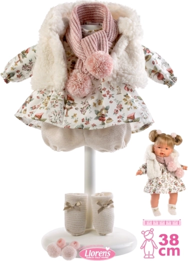 Llorens kleding voor pop 38 cm – 6-delige set met accessoires