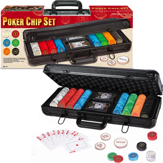 Poker set ProPoker Elite 400 met 14 g fiches