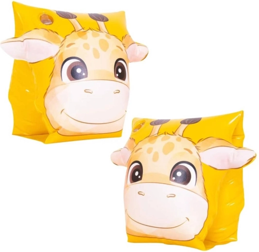 Sun Club opblaasbare zwemvleugels met girafmotief 20 × 22 cm