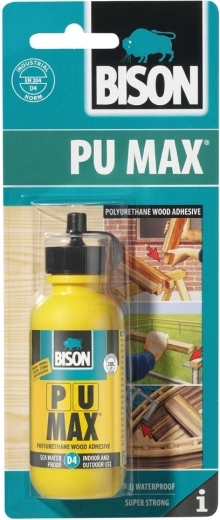 BISON polyurethaanlijm voor hout D4 75 g