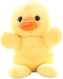 Pluchen kikker 18 cm