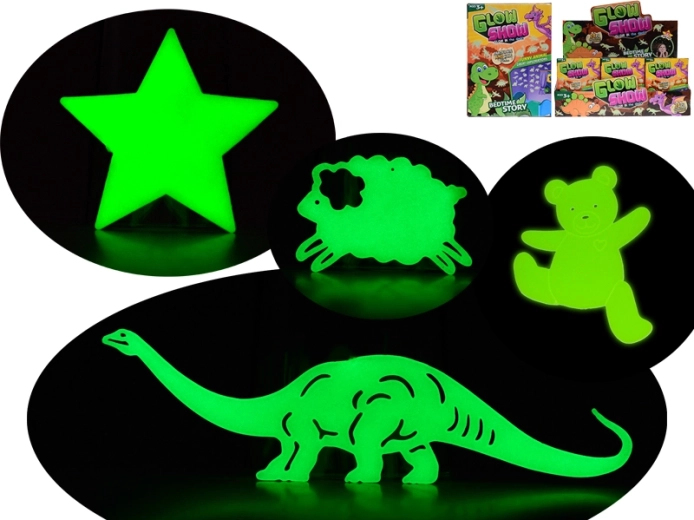 Lichtgevende dierstickers voor de kinderkamer