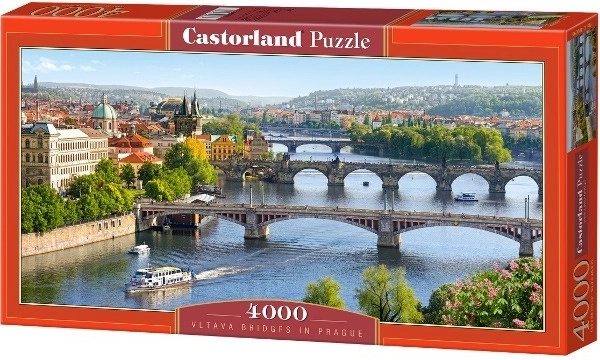 Puzzel Vltava-bruggen in Praag