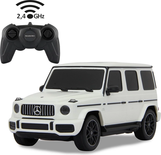 Jamara Mercedes‑AMG G 63 op afstand bestuurbare auto 1:24 wit 2,4 GHz - 1 stuk