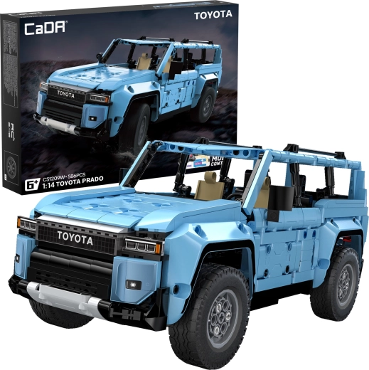 CaDA RC bouwset Toyota Land Cruiser Prado 2024 (J250) 586 onderdelen