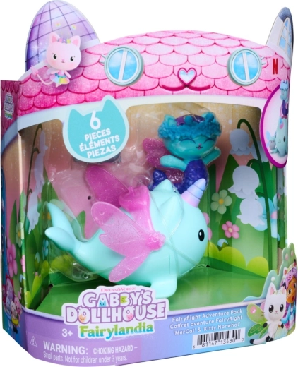 Gabby's Dollhouse Fairylandia feeënvrienden narwal