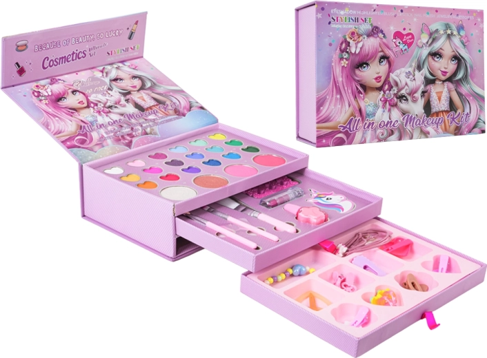 Kindercosmeticakoffer voor prinsessen