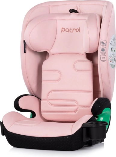 Chipolino autostoel Patrol i-Size ISOFIX powder pink 100–150 cm